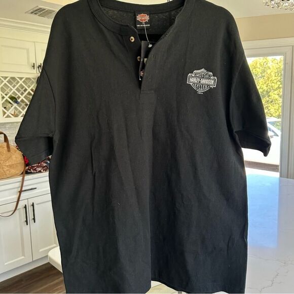 Harley Davidson Men’s Black Tee Shirt NWT - Picture 4 of 13